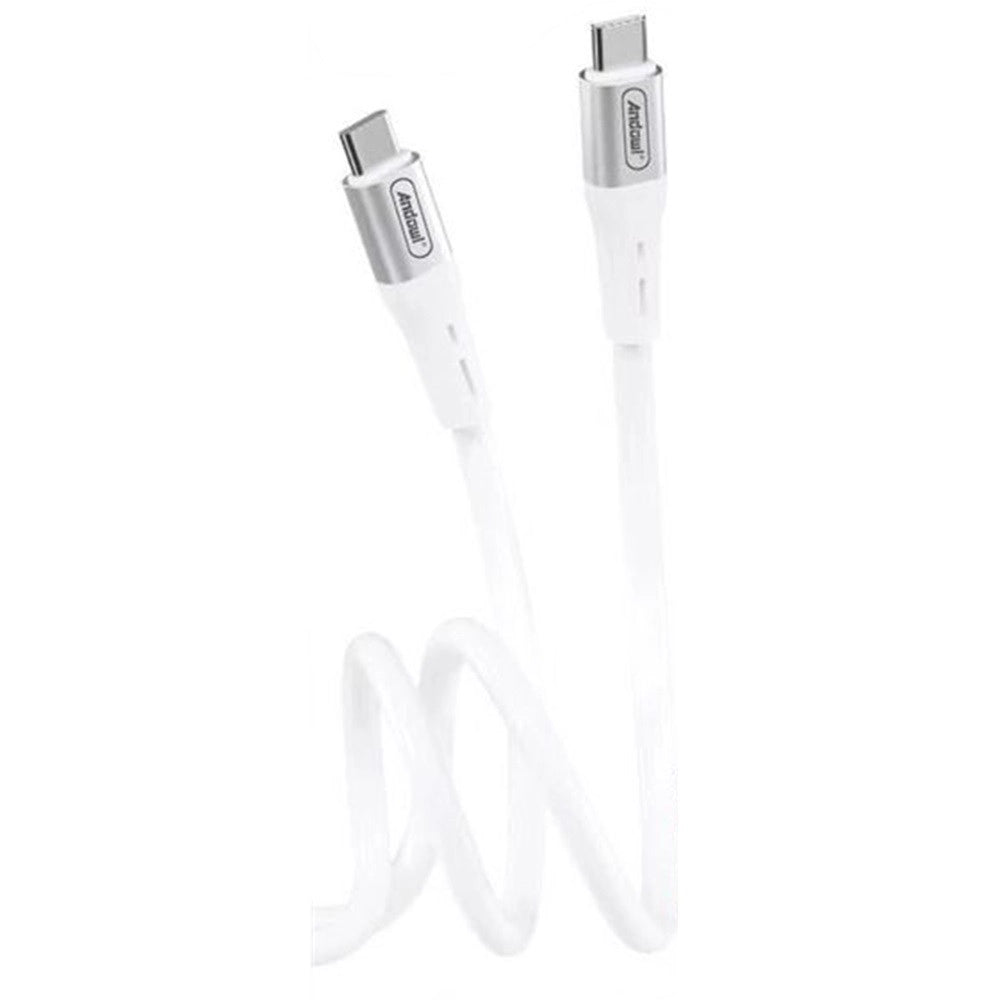 Trade Shop - Cavo Usb 2.0 Ricarica Trasmissione Dati Ad Alta Velocità Da Type-c A Type-c 5a 1mt Q-sj32 -