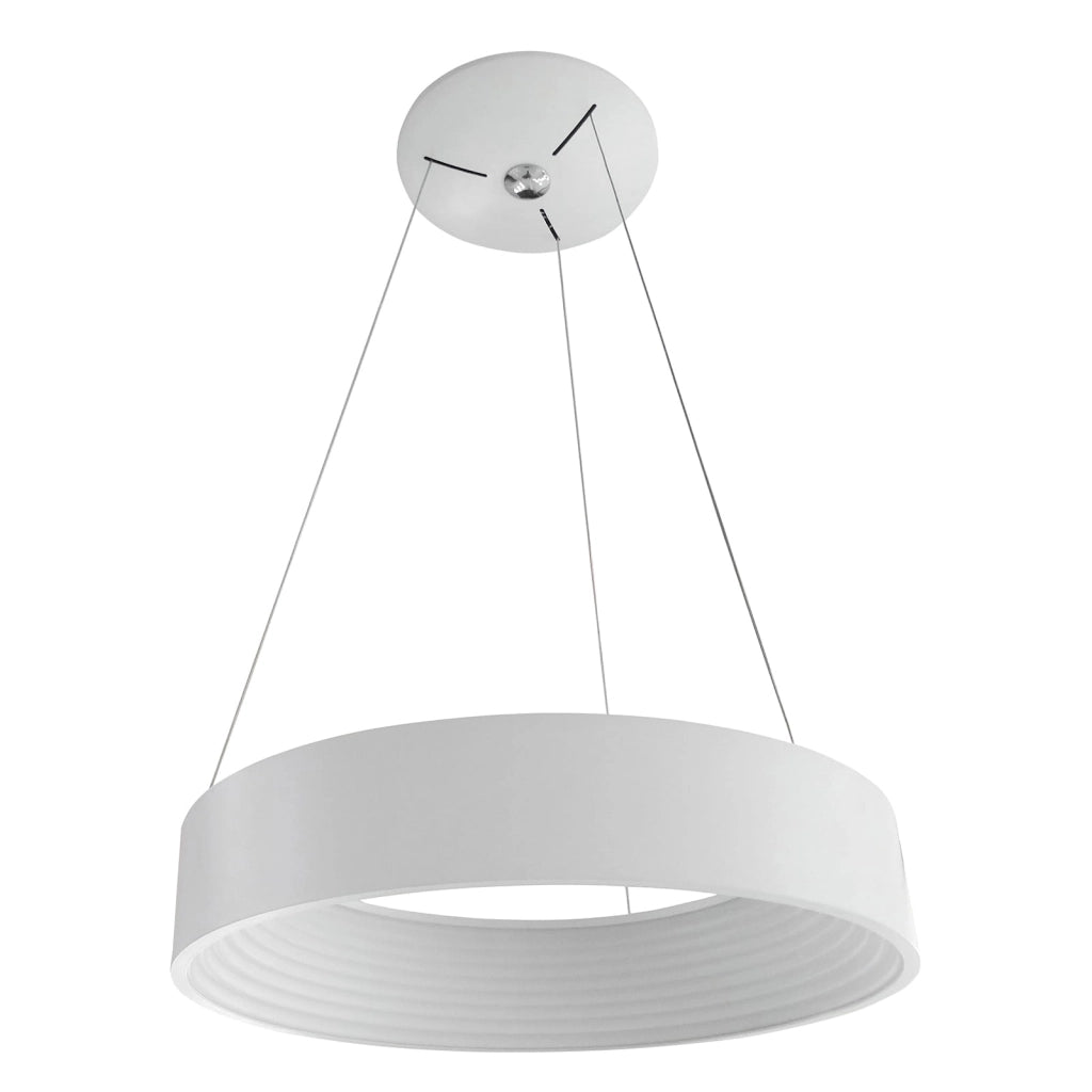 Lampada sospensione Italux Mattia LED 32W bianca Ø45