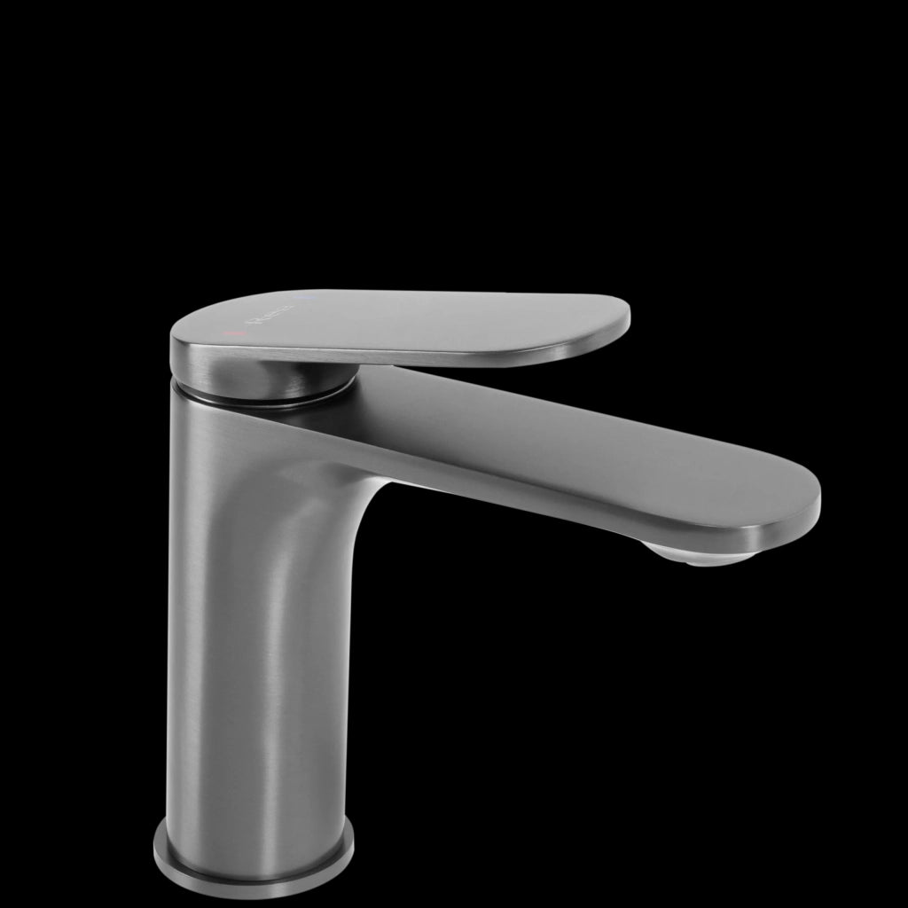 Rubinetto Da Lavabo Rea Marco Gun Grey Low