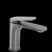 Rubinetto Da Lavabo Rea Marco Gun Grey Low
