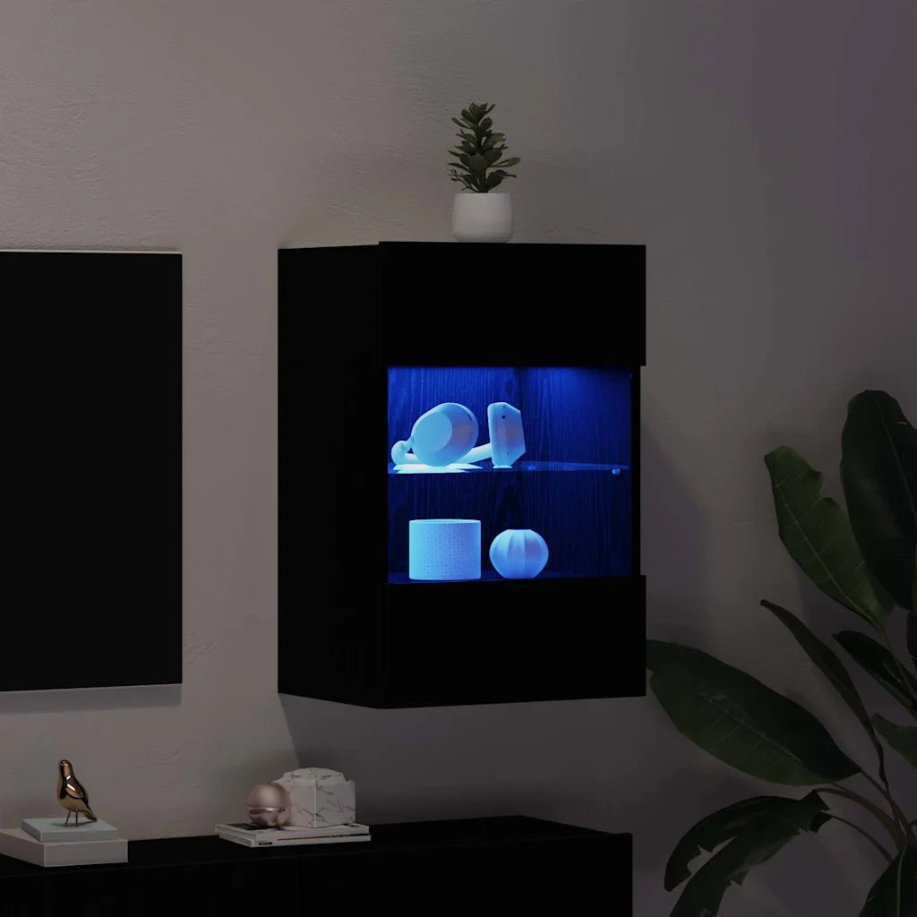 Set mobile TV Nero 40 x 30 x 60,5 cm Legno multistrato 863096
