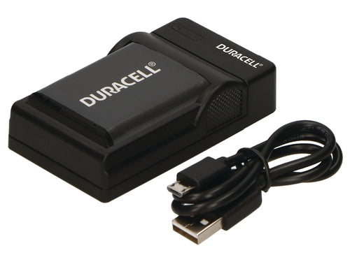 Duracell caricabatt.con cavo USB per DRNEL23/EN-EL23