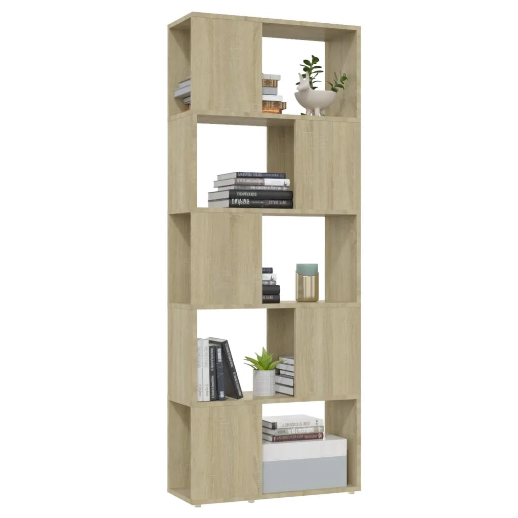 Libreria/Divisorio Rovere Sonoma 60x24x155 cm 809092