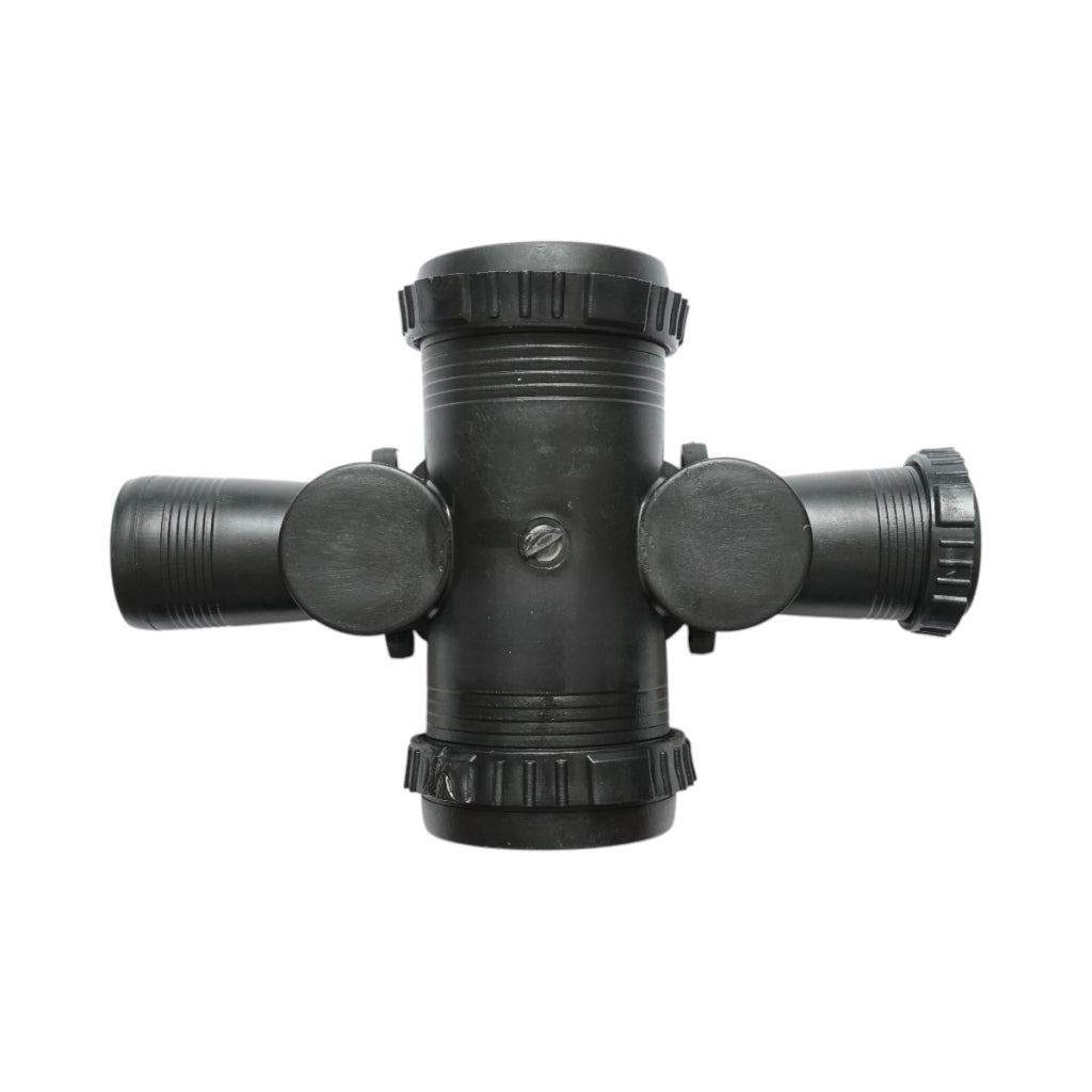 Valvola di distribuzione a croce 65x45mm per impianti di irrigazione