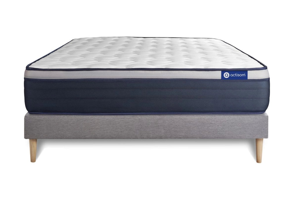 Kit rete e materasso Actiflex max 130x210cm - Spessore : 26cm - Molle insacchettate e memory foam - rigido