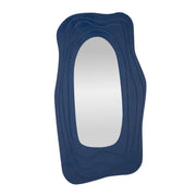 Specchio Da Muro Dafne Blu cm 90x4x165