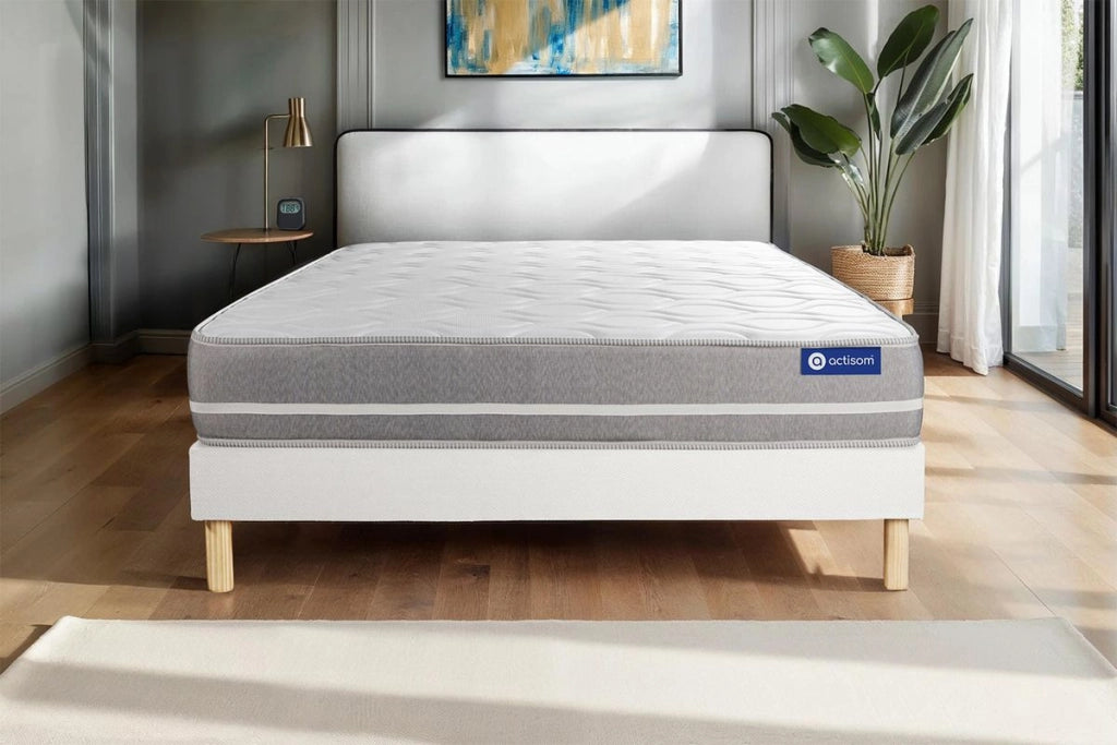 Kit rete e materasso Actimemo touch 120x220cm - Spessore : 20cm- memory foam - Bilanciato -