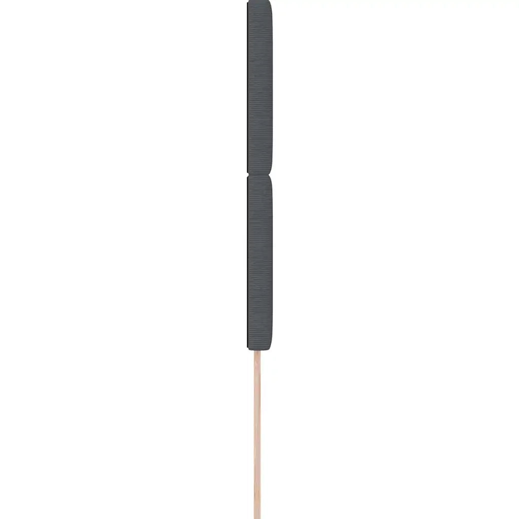 Testiera LED con testiera Grigio scuro 90 cm Tessuto in Cords 3338319
