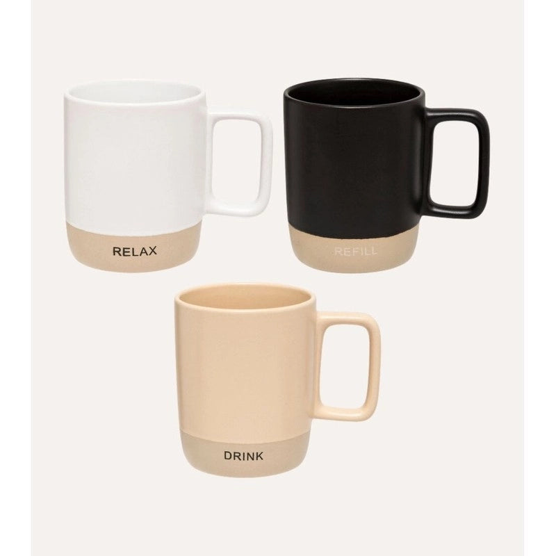 Mug Luca 50 cl ceramica  colori assortiti
