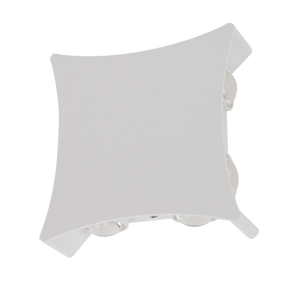 Applique esterna Italux Pensa LED 8 luci IP54 bianca
