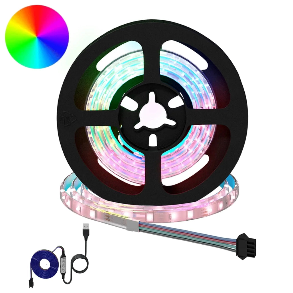Striscia LED 2 pcs Nero e trasparente 750 mm Rame e plastica 3429114