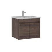 Mobile lavabo "Side 65 v2" - 65 x 45 x 52 cm - Noce scuro