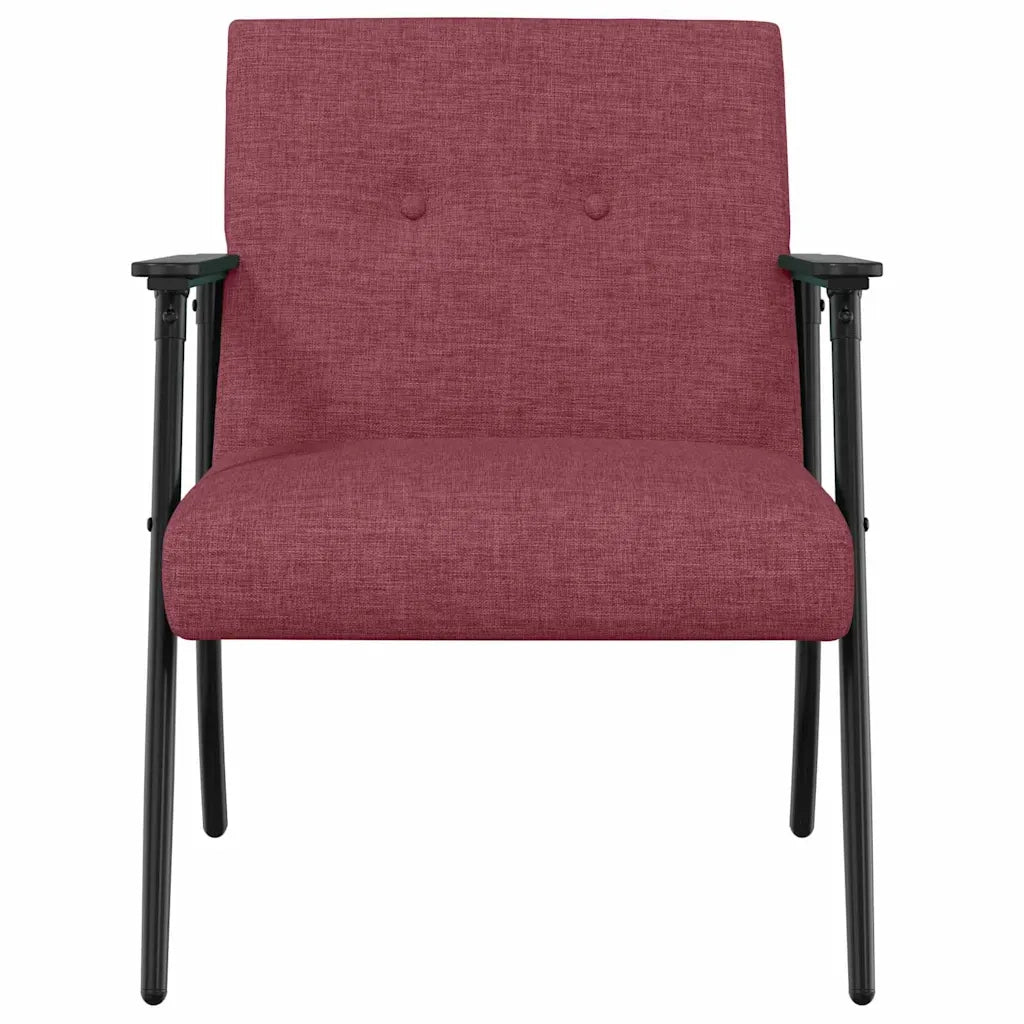 poltrona Rosso Vino Tessuto 42017693