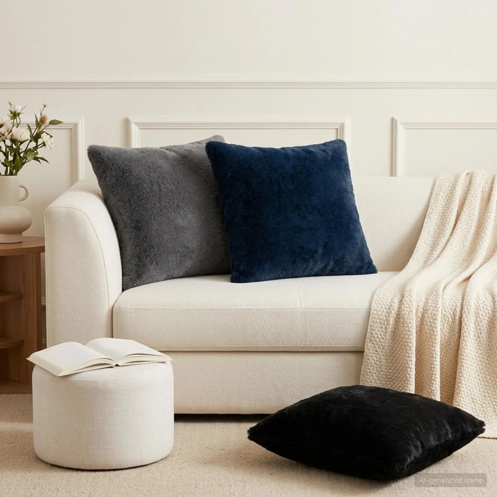 Federa 2 pz HEERLEN Blu navy 45 x 45 cm 910705