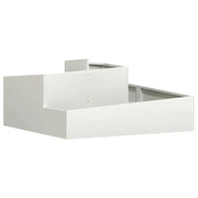 Fioriere | Cassetta per fiori | Vaso da giardino Bianco 100 x 100 x 50 cm