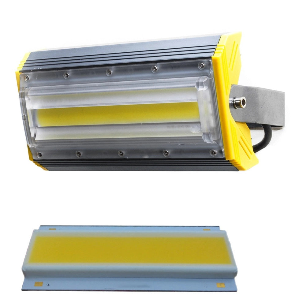 Trade Shop - Faro Proiettore Led Cob 30 W Per Esterni Lineare Spotlight Inclinabile -