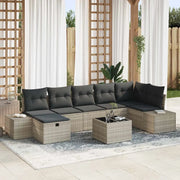 Set di divani con cuscino 8 pcs polyrattan 3360743