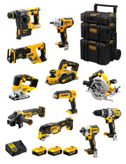 DeWALT Kit DWK1101 (DCD996+DCH273+DCG405+DCF887+DCF894+DCS334+DCS570+ DCS355+DCP580+DCS367+DCL050+ 3x5,0Ah + DCB115 +Caddy 3en1)