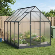 Serra da Giardino con porta Antracite 183,5 x 243,5 x 207 cm 3433042