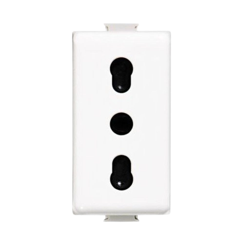 Biesse presa 2p+t 10/16a 250v bipasso compatibile matix am5180