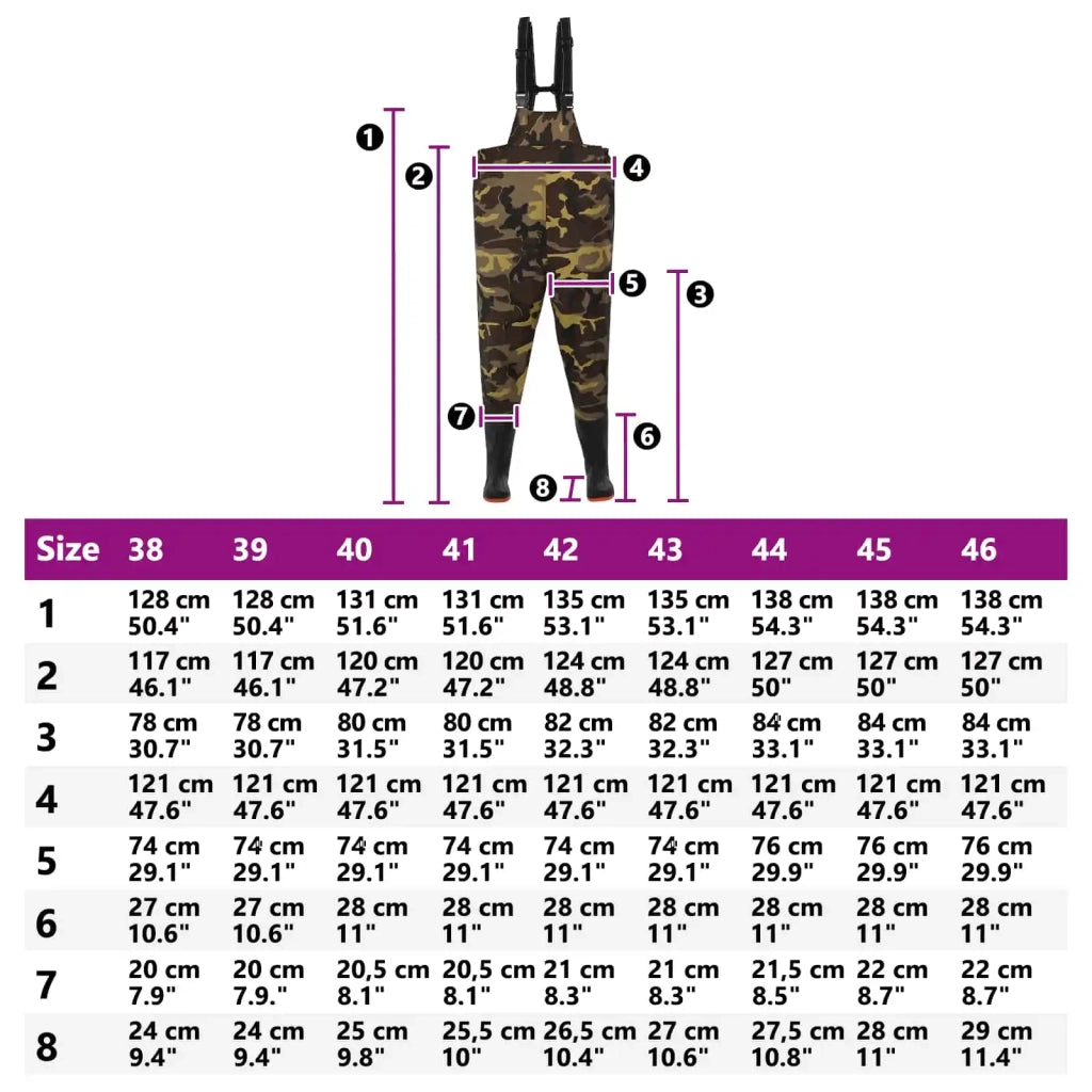 Stivali da pesca con pantaloni Poliestere Rivestito in PVC CFW2638678