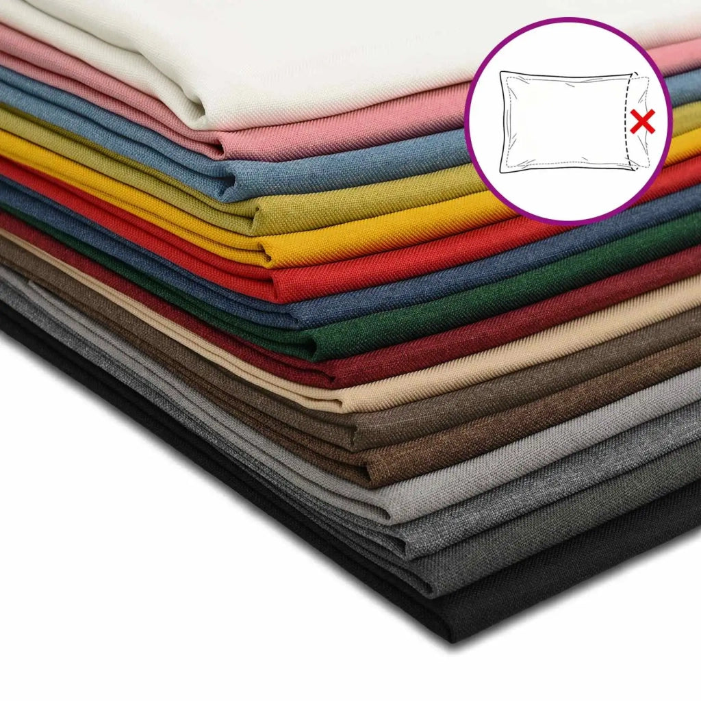 Federa 2 pcs HOUTEN Nero 30 x 30 cm Lino 915737