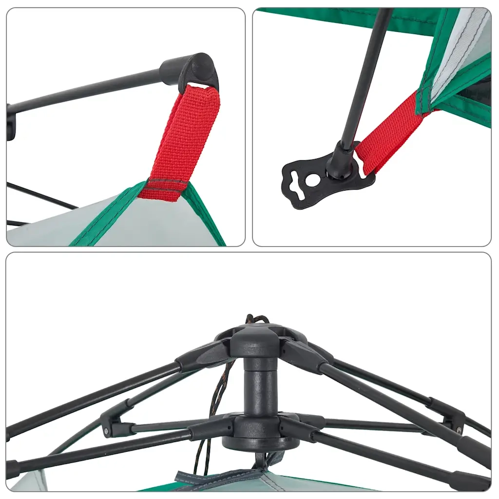 Tenda da Spiaggia Verde Rilascio Rapido Impermeabile 4004153