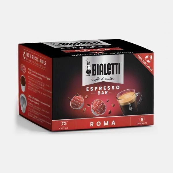 Bialetti Capsule Roma 72 Pezzi