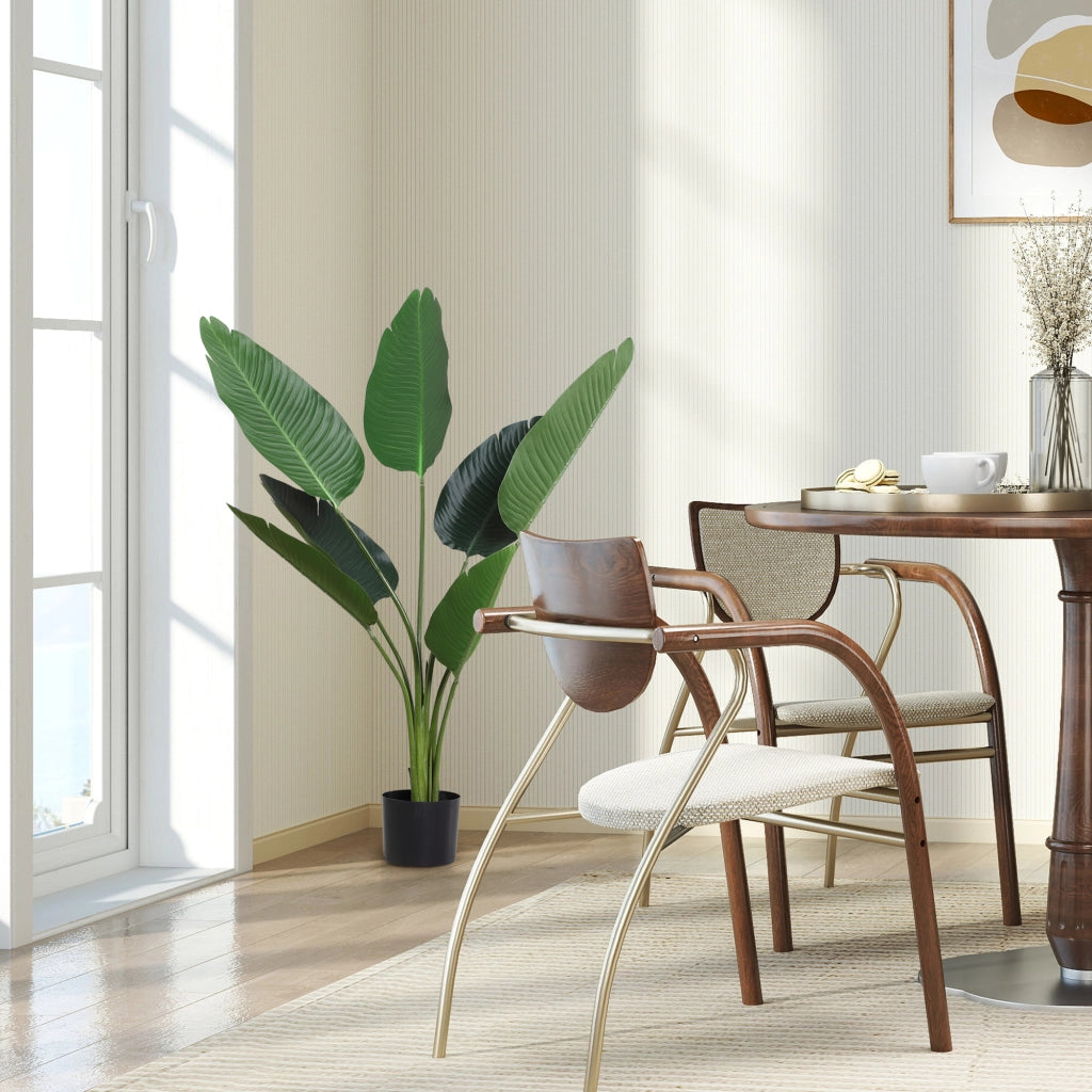 Palma Artificiale da Interni in Vaso ¨C Minimal ¨C Verde ?15x120 cm
