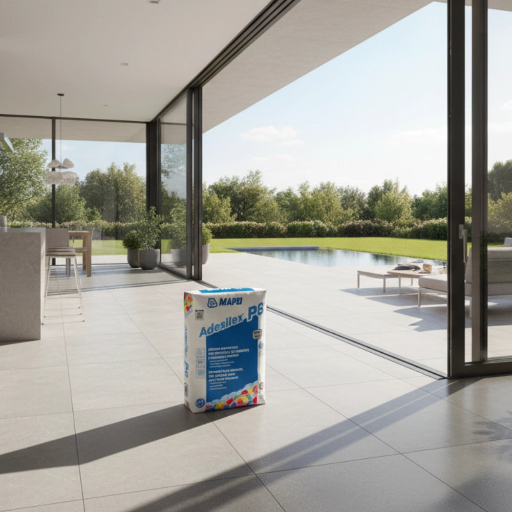 Adesilex p8 grigio adesivo cementizio mapei per piastrelle 25 kg