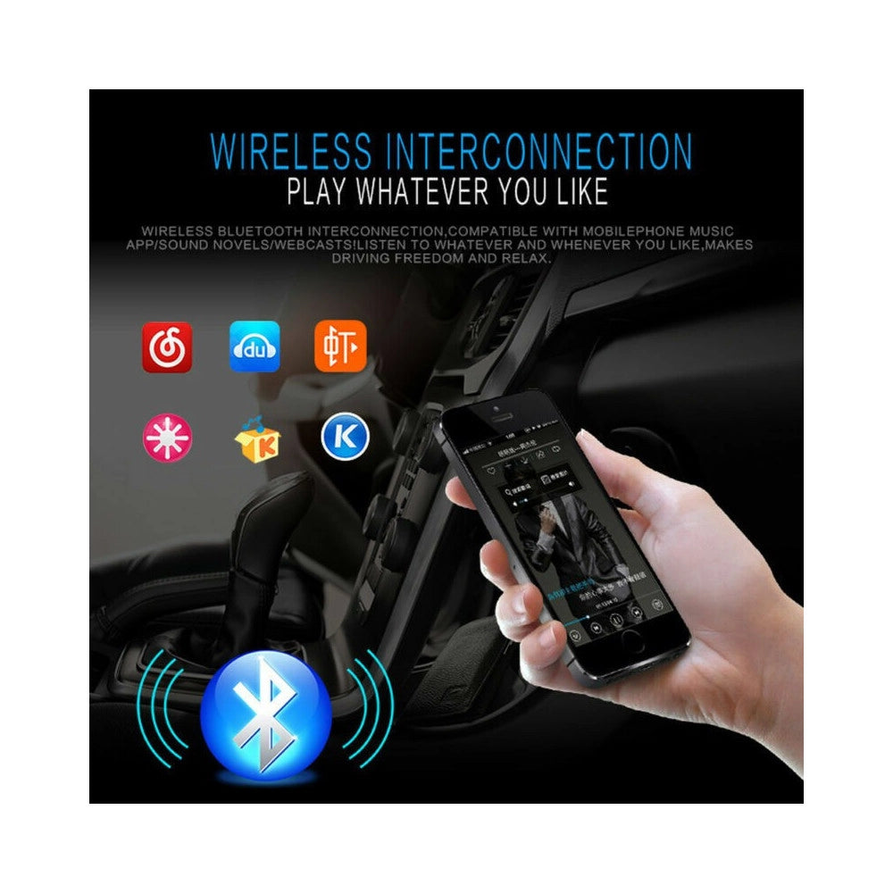 Trade Shop - Autoradio Lettore Mp3 Ca001b Sistema Audio Auto Universale 1 Din Bluetooth Aux -