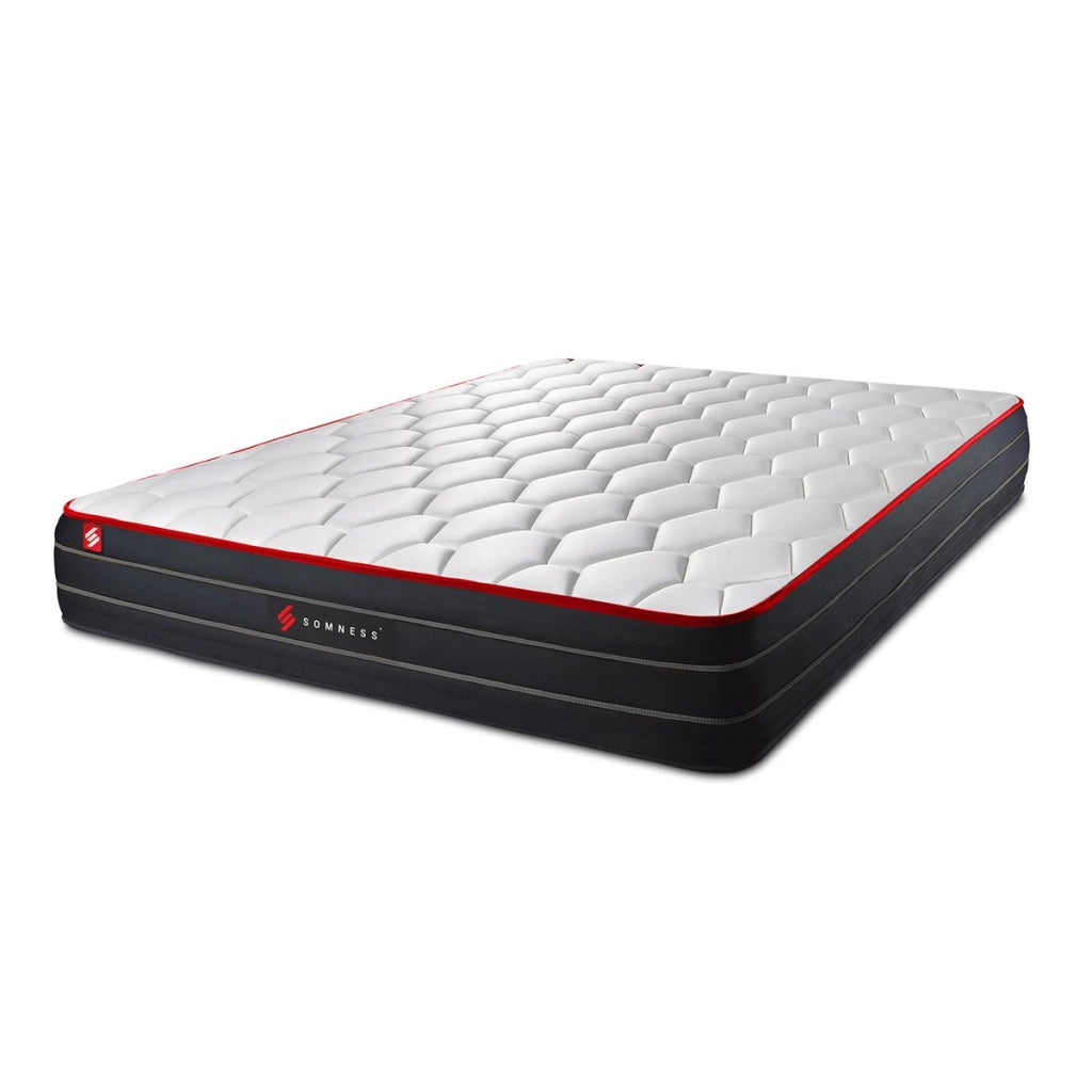 Materasso 180x200 cm Molle insacchettate e Memory foam - Boost