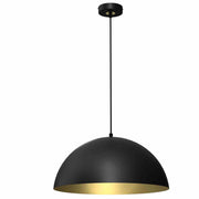Lampadario a sospensione Milagro Beta MLP7973 nero oro