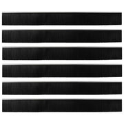Spazzole per porte autoadesive 6 pz Argento 100 cm CFW1429854