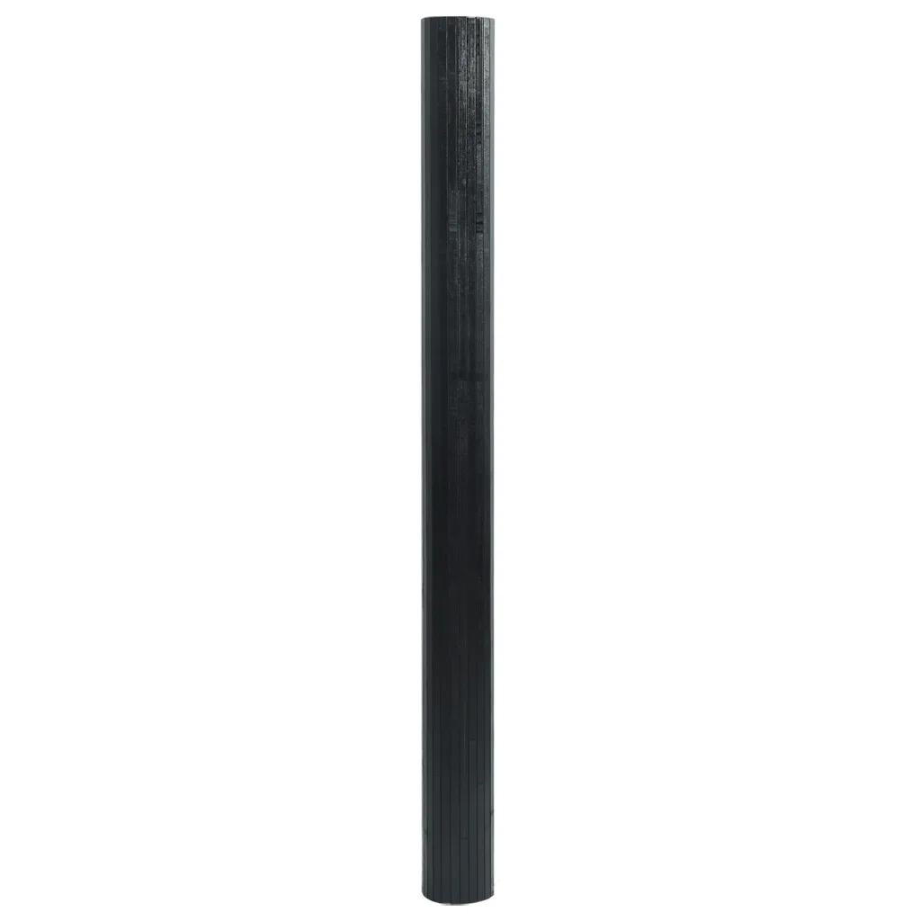 Divisorio Ambienti Nero Larghezza 250 cm Altezza 165 cm in Bambù 376990
