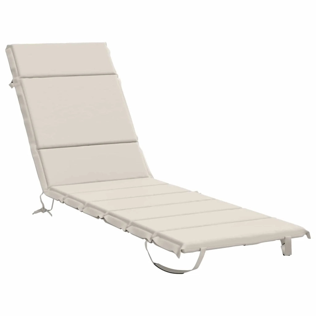 Cuscino per Lettino GEMERT 100% Poliestere Bianco 948445