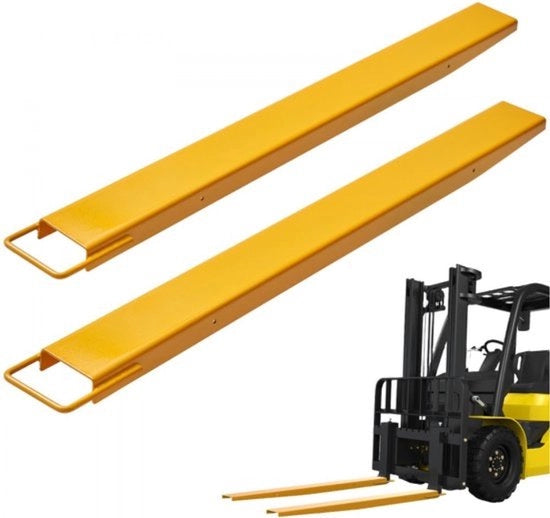 Estensioni per forklift pallet 60" x 5.9" per forklift, heftruck e hefauto