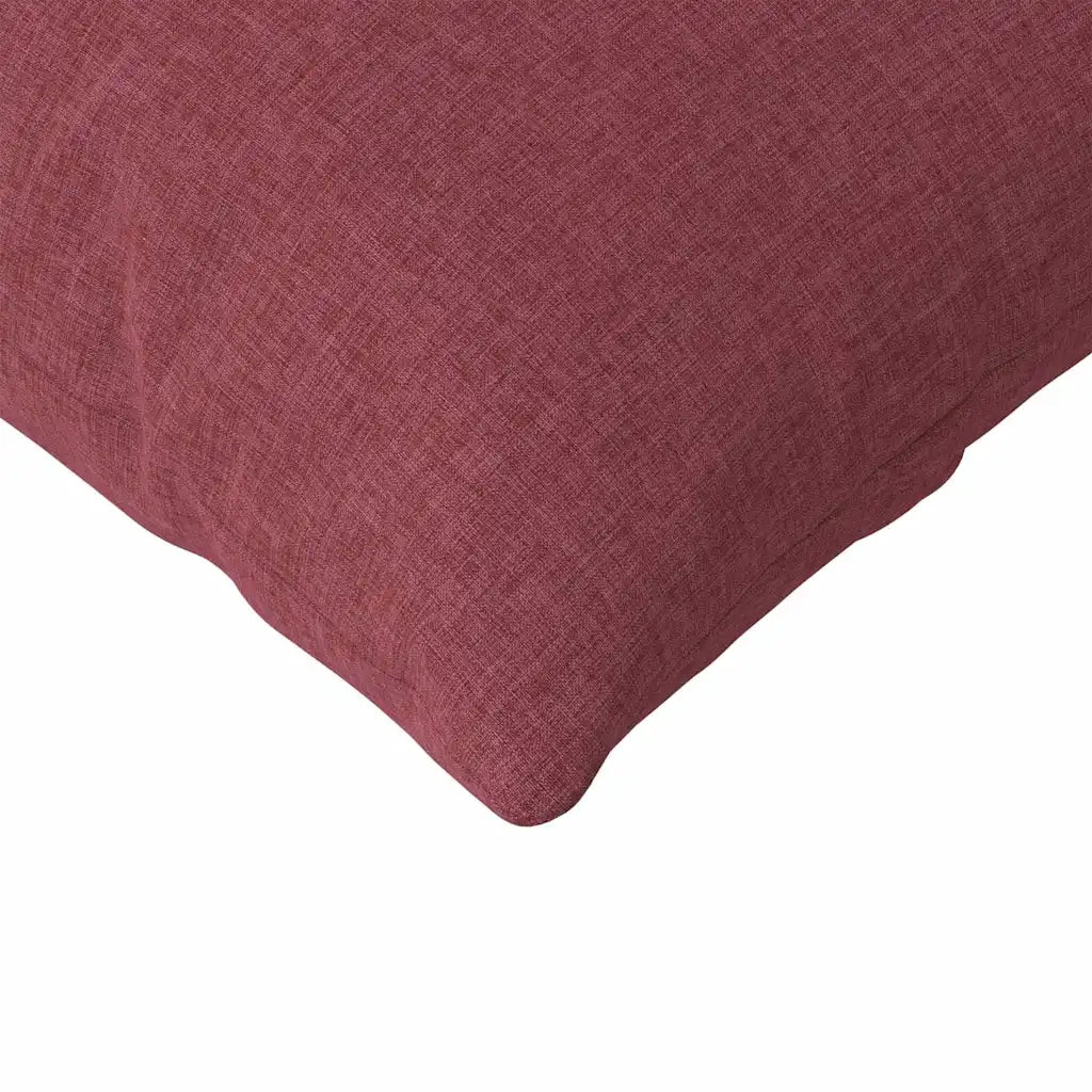 Cuscini da Divano 2 pcs Rosso Vino 200 x 40 cm Tessuto 42013871