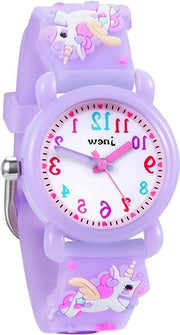 Orologio acqua resistente per bambini - Ragazzi e ragazze - Regalo per la scuola