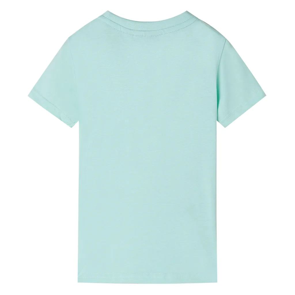 Maglietta da Bambina Menta Chiaro 140