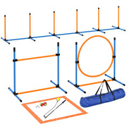 Set Agility per Cani 7 Pezzi ¨C Xylo ¨C Ostacoli Training Addestramento