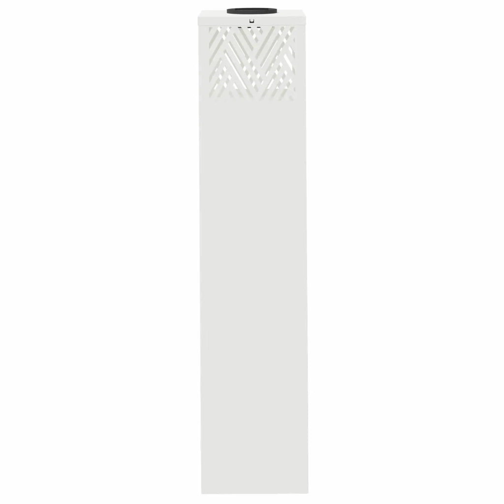 Faro LED solare per sentieri 2 pcs Bianco 879731