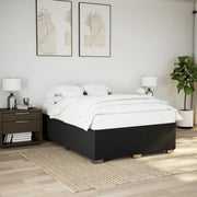 Giroletto senza Materasso Nero 140x190 cm in Tessuto 3284473