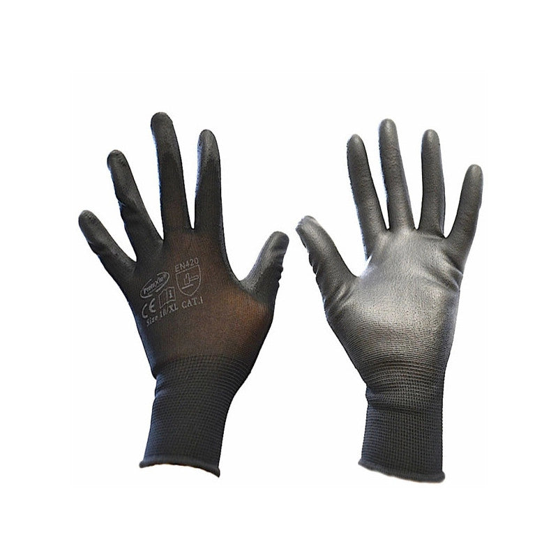 Guanti Poliuretano Neri 8 Protexio 05790