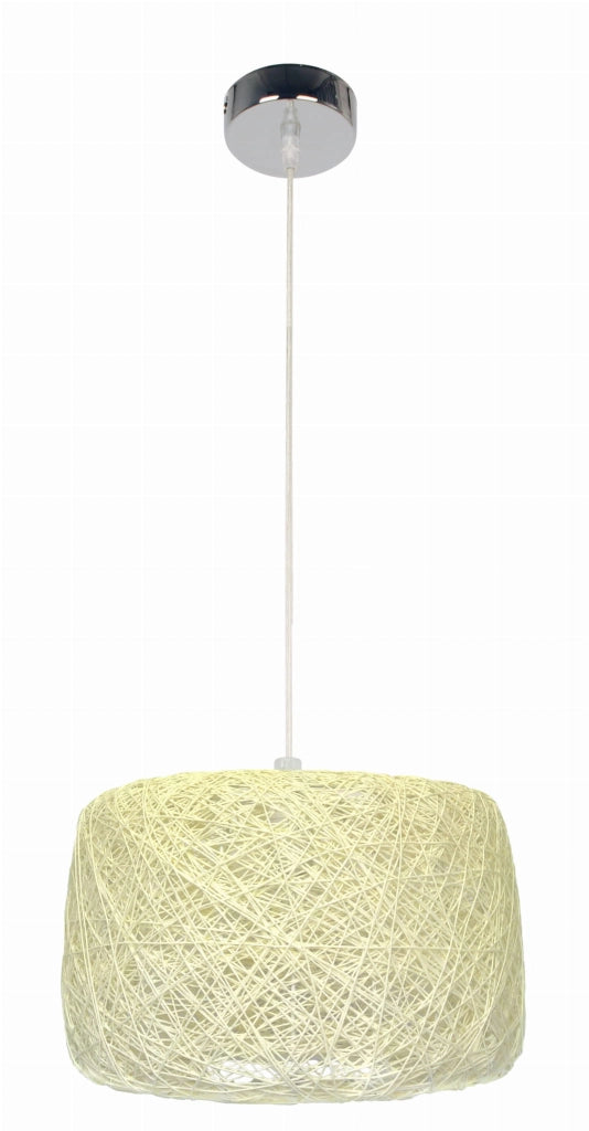 Candellux PANDA lampada a sospensione Ø35 cromo/ecru