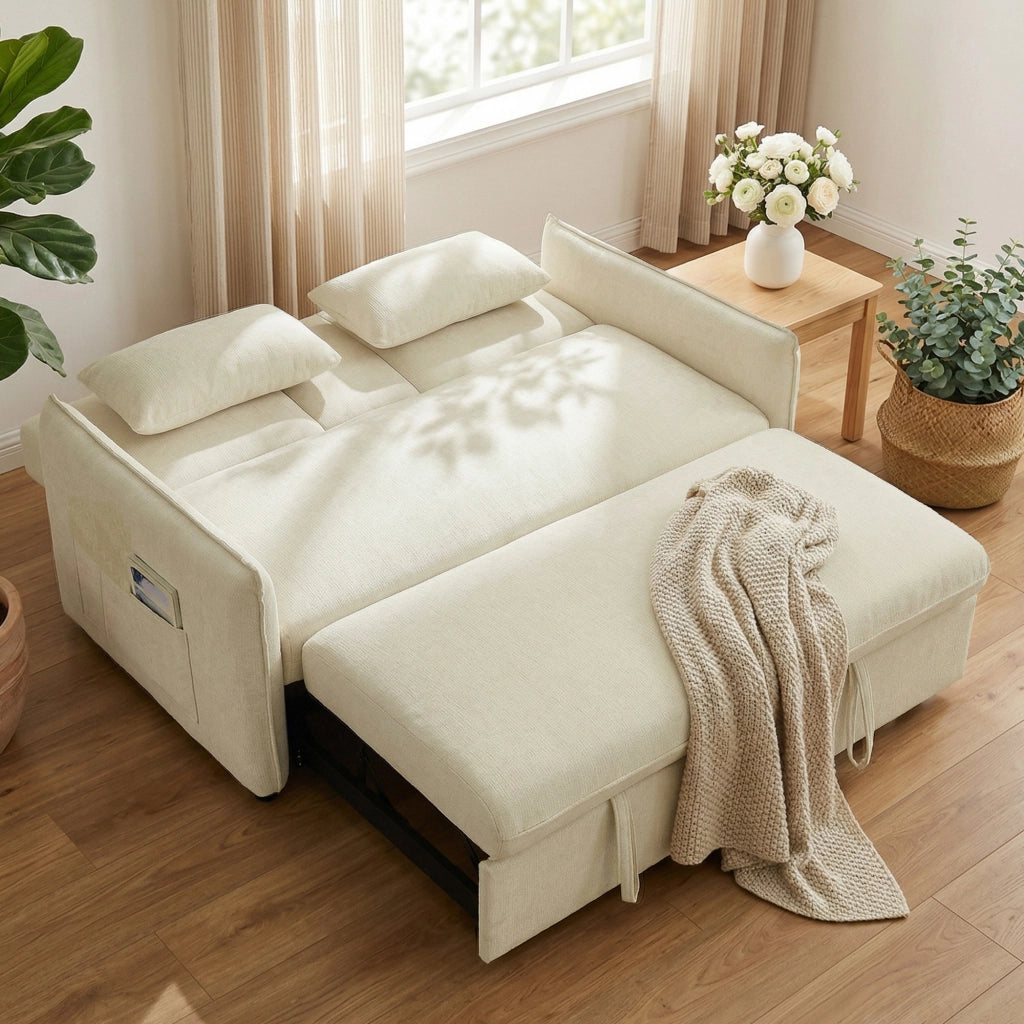 Divano letto 2 posti ¨C Minimal ¨C beige