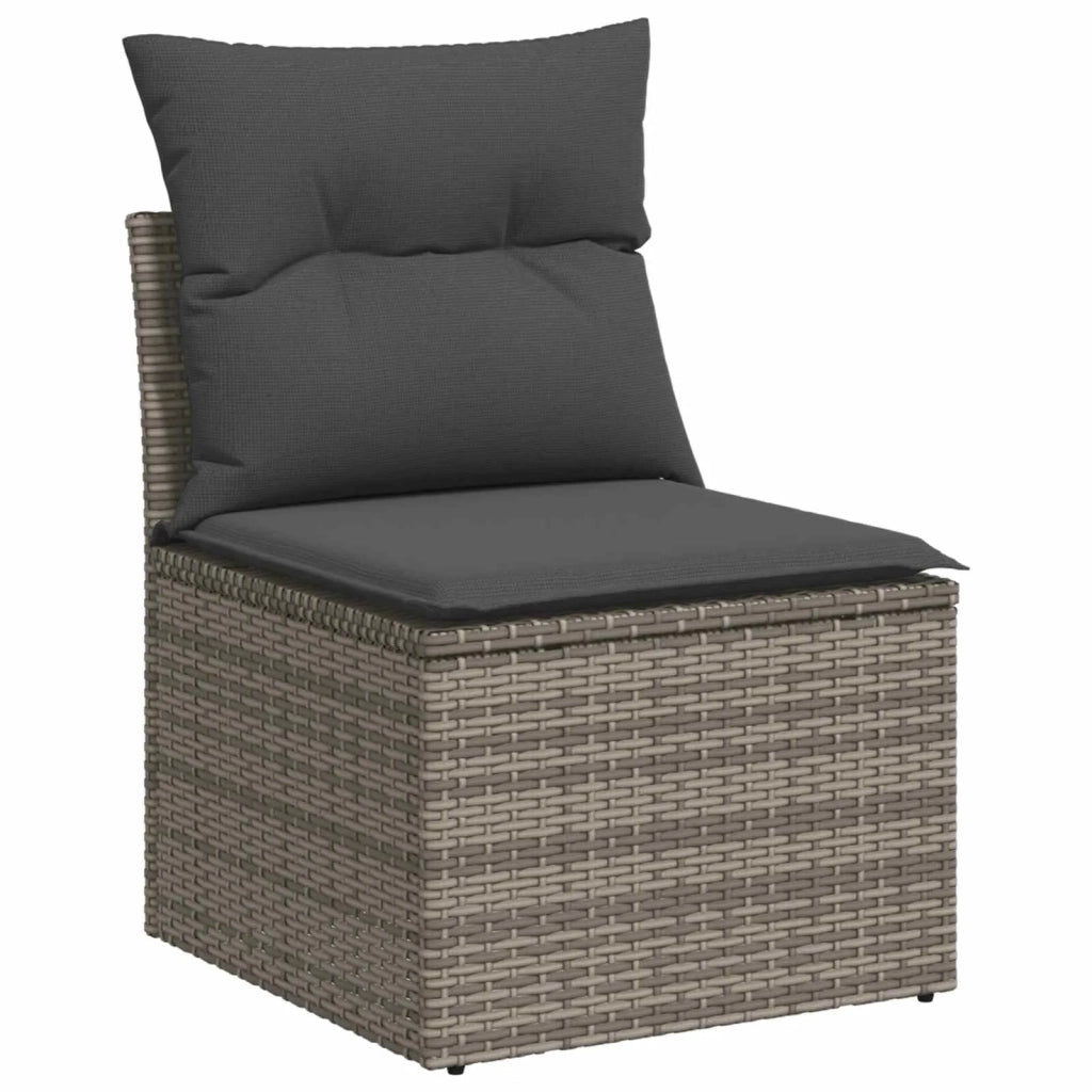 Set di divani 7 pz Grigio e Grigio Scuro 3448874