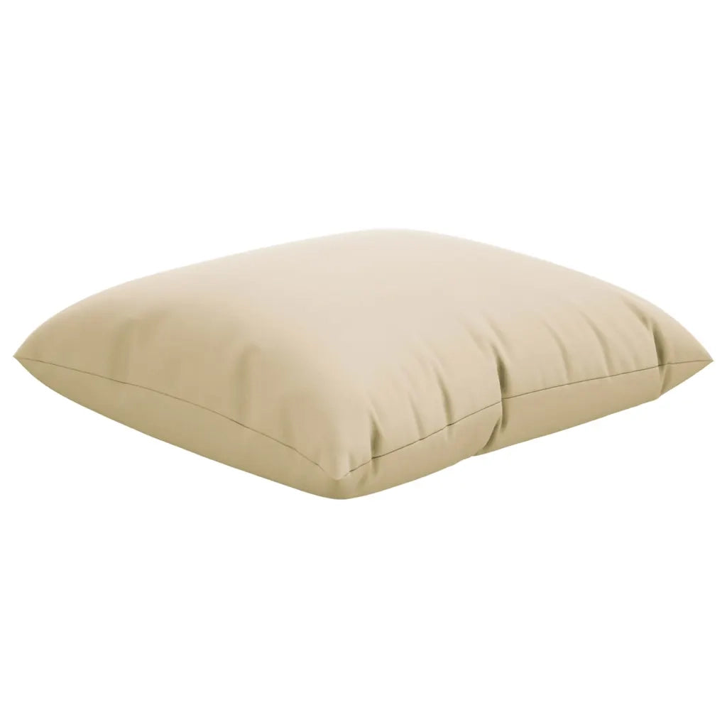 Cuscini per Divano 4 pz Beige 60x60 cm in Tessuto 360406