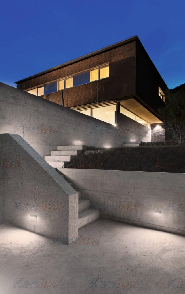 Applique esterna Kanlux DULI LED 4W 4000K antracite IP54