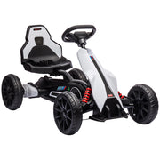 Auto elettrica per bambini 12V ¨C Zephmum ¨C Bianco